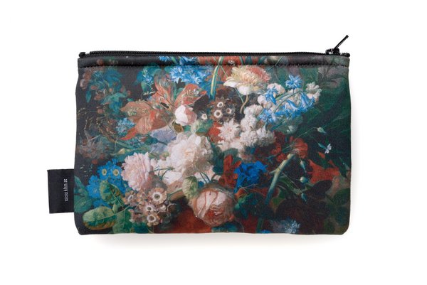Cosmetic Bag: van Huysum - Bouquet and Park Landscape