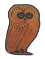 Shaped Magnet: Greek Owl Thumbnails 1