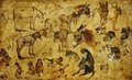 Enamel Pin: Brueghel – Animal Studies Monkey Thumbnails 3