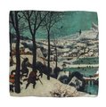 Silk Neckerchief: Bruegel - Hunters in the Snow Thumbnails 1
