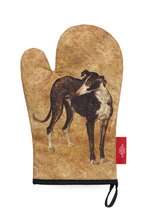 Oven Glove: Brueghel - Animal Studies Dogs