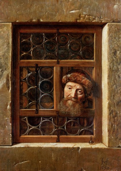 Notebook: Old Man at the Window