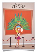 Postkarte: So happy in Vienna...Weltmuseum Wien