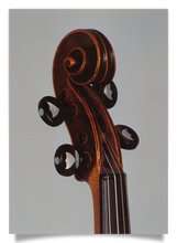 Postkarte: Violine (Detail)