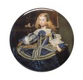 Pocket Mirror: Velázquez - Infanta Margarita Teresa in a blue dress Thumbnails 1