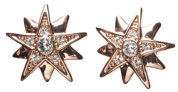 Stud Earrings: Empress Elizabeth Star