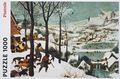 jigsaw puzzle: Bruegel - Hunters in the Snow Thumbnail 1