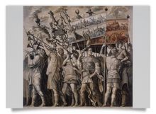 Postkarte: Triumphzug des Bacchus (Detail)