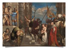 Greeting Card: Madonna with the Saints Nicolas of Bari Magdalene, Ursula and Dominic