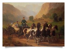 Postcard: Emperor Franz Joseph I on Horseback