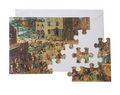 Postkartenpuzzle: Bruegel - Kinderspiele Thumbnail 1