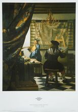 sticky notes: Vermeer - The Art of Painting