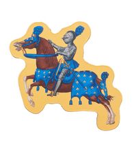 shaped magnet: Armour from the Blue-Golden Garniture