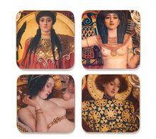 Seidentuch: Klimt - Zwickelgemälde