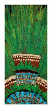 Magnetlesezeichen: Quetzalfeder-Kopfschmuck