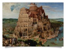 postcard: Tower of Babel