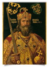 Postcard: Emperor Charlemagne