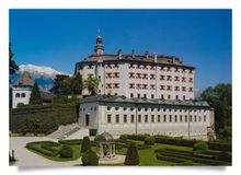 Postkarte: Schloss Ambras - Spanischer Saal