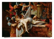 postcard: The martyrdom of Saint Cecilia