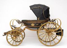Postcard: Lady's travelling carriage of the court of Vienna