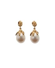 Earrings: Drip Pearls Gold plated silver