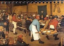 Ringblock: Bruegel - Bauernhochzeit