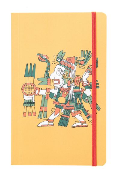 notebook: Aztec tutelary deity