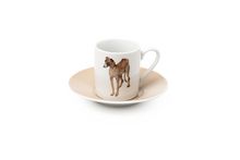 Espresso Set: Greyhound Beige