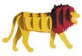 3D Paper Model: Lion Thumbnail 1