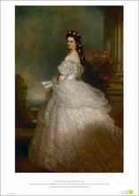 Postkarte: Jugendbildnis Kaiserin Maria Theresias