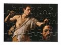 postcard puzzle: David with the Head of Goliath Thumbnail 2