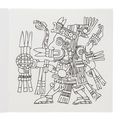 coloring book: Aztec Thumbnail 2