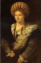 Postkarte: Isabella d´Este, Markgräfin von Mantua