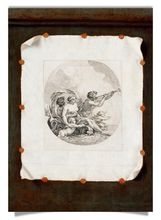 Postcard: Abduction of Ganymede