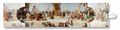 Panoramapostkarte: Deckengemälde im Goldenen Saal der Kunstkammer Wien Thumbnail 2