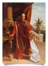 postcard: Portrait of Archduchess Isabella, Princess of Parma