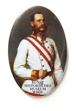 Flaschenöffner / Magnet: Kaiser Franz Joseph I.