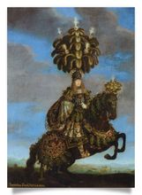 Postkarte: Erzherzog Matthias als P. Cornelius Scipio Africanus maior