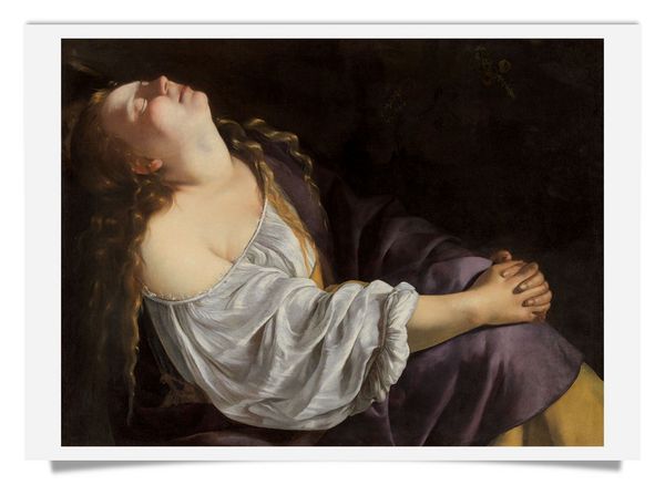 postcard: Mary Magdalene in Ecstasy