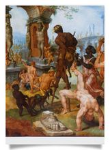 Postkarte: Triumphzug Caesars
