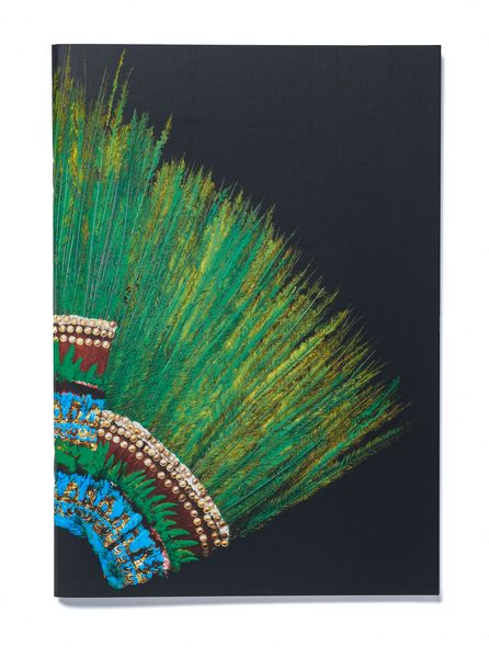 notebook: Quetzal feathered headdress