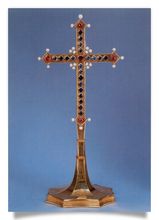 Postcard: Reliquary with a Nail from the Holy Cross