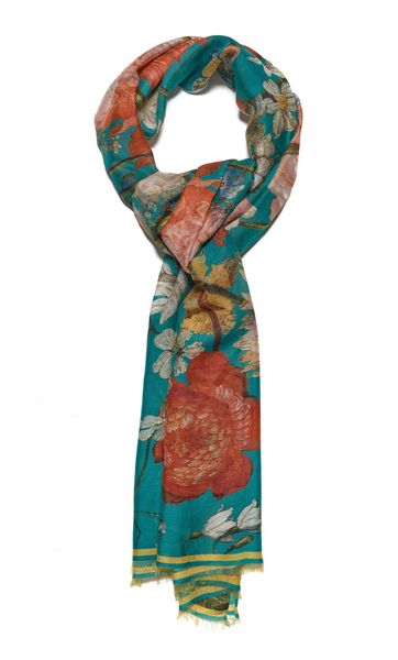 scarf: Flowerpiece
