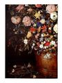 Notebook: Flowers in a Wooden Vessel Thumbnail 2