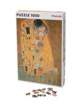 Puzzle: Klimt Kuss Metall