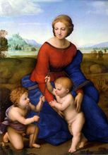 Postcard: Virgin and Child, St. Catharine