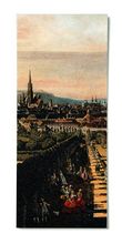 magnetic bookmark: Vienna viewed from the Belvedere Palace