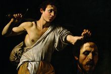 canvas bag: David with the Head of Goliath