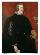 Postkarte: Velázquez - Der Hofnarr Juan de Austria