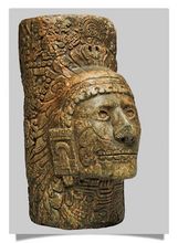 Notizbuch: Aztekischer Schutzgott